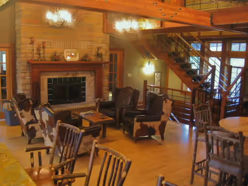 Rustic, Elegant 8,000 Sq. Ft. Timber Frame Lodge in Southwest Wisconsin, photo 2