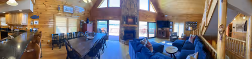There is a view of the lake from all of the common living spaces at Unobstructed lake views from living areas. Restaurants &