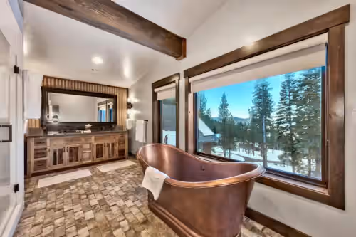 Master bedroom: ensuite at Skiin/Out at Northstar, 10,000+ Sq Ft, 1.36 Acres