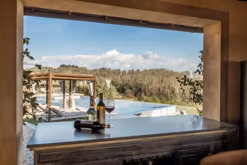 VILLA SARAH LUXURY SAN GIMIGNANO, 5 EN SUITE ROOMS , SWIMMING POOL, SPA, photo 4