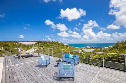 Terrace/patio at OCEAN VIEW 7 en-suite bedrooms Villa