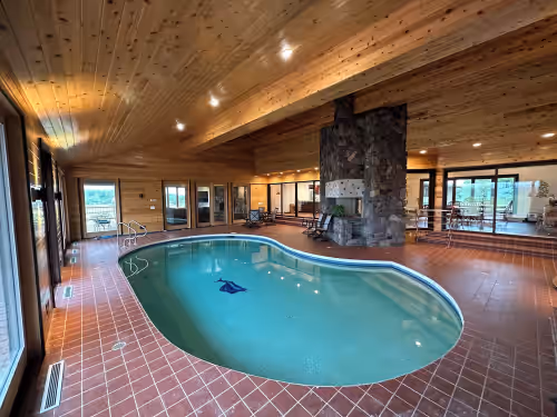 Spacious country estate featuring indoor pool, 10 miles from Marquette.