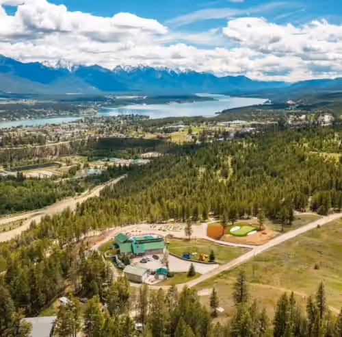 Aerial view at Reimagine Ranch Mountain Acreage